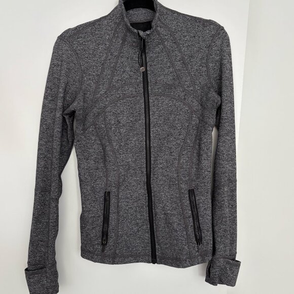 Lululemon Define Jacket Heathered Black - Picture 2 of 9
